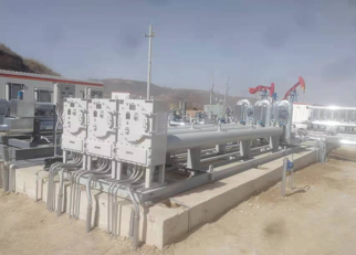 玉门油田环庆13増压点240KW电磁电加热器